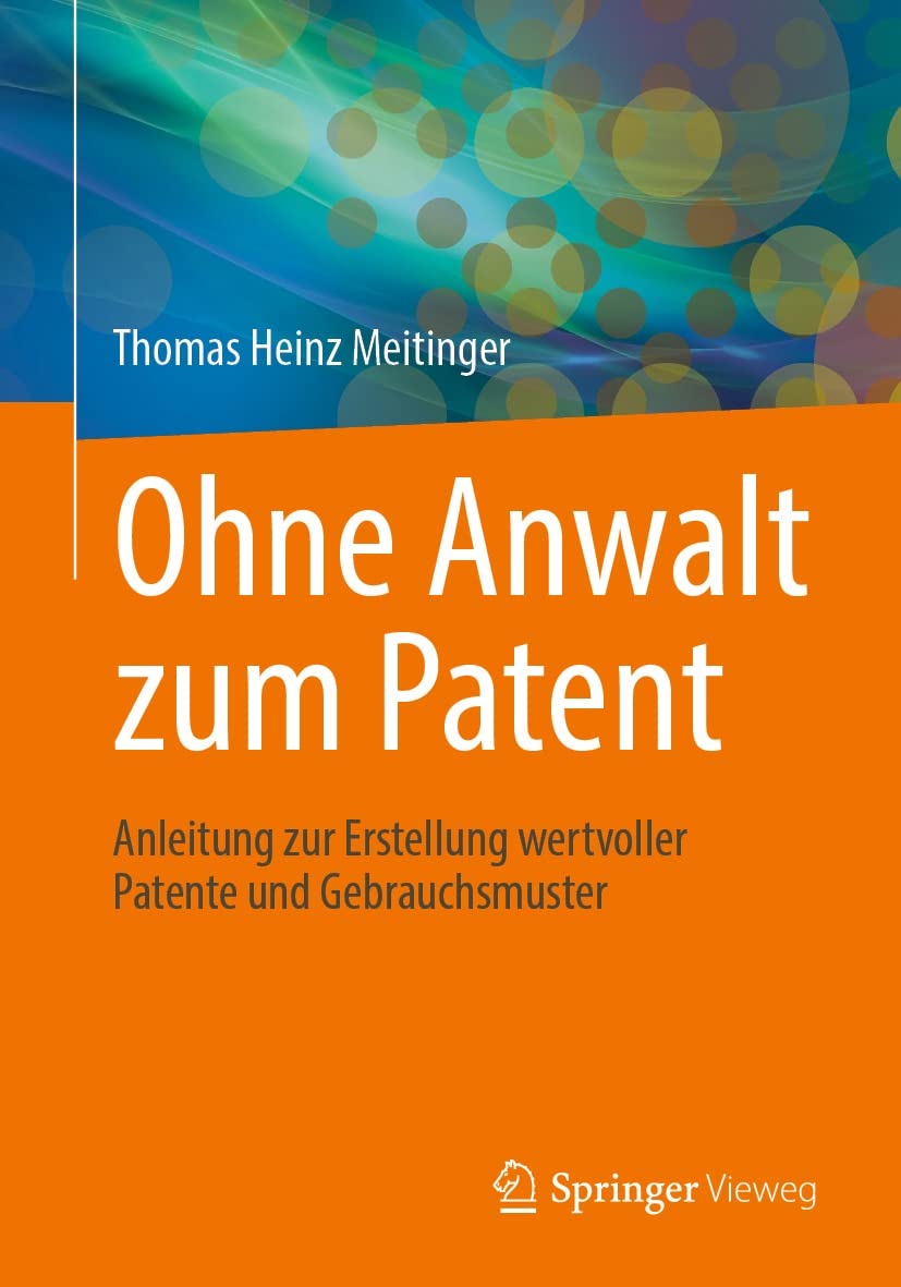 Cover: Ohne Anwalt zum Patent